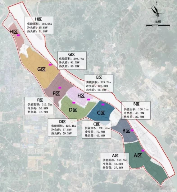 “十四五”期間，長沙望城濱水新城規(guī)劃建設(shè)8座淺層地?zé)崮茉凑?地大熱能