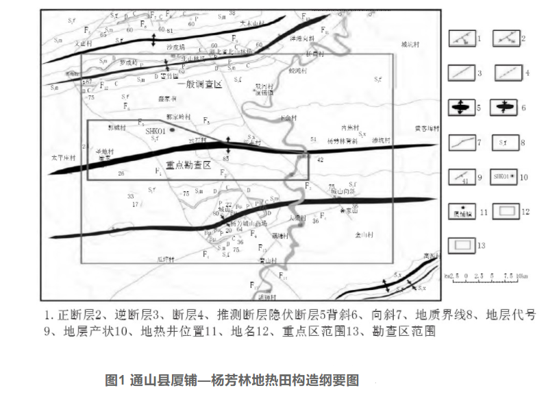 綜合物探方法在湖北通山縣廈鋪-楊芳林地?zé)峥辈橹械膽?yīng)用-地大熱能